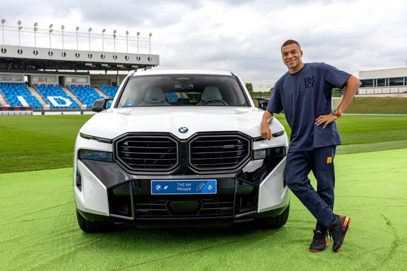 Kylian Mbappé Real Madrid BMW XM