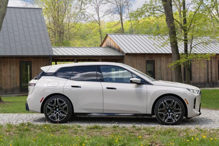 2026 BMW IX 45 side view