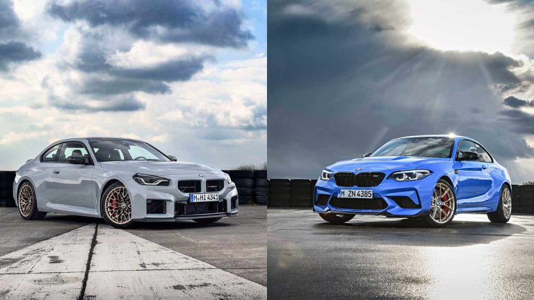 BMW F87 M2 CS VS G87 M2 CS