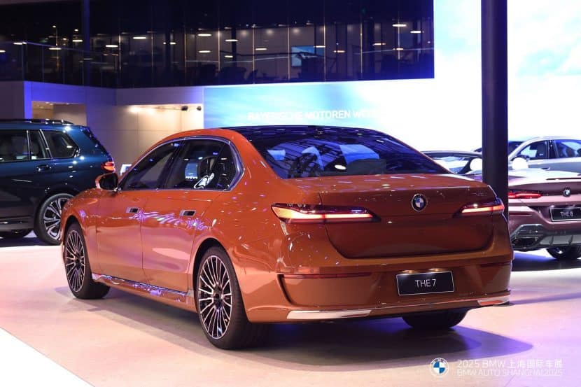 BMW 740li orange color 00