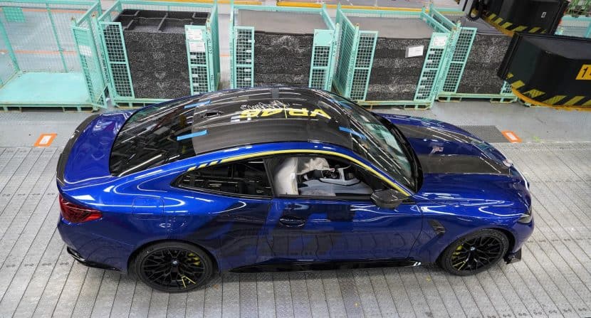 BMW M4 CS Edition VR46 Production 08