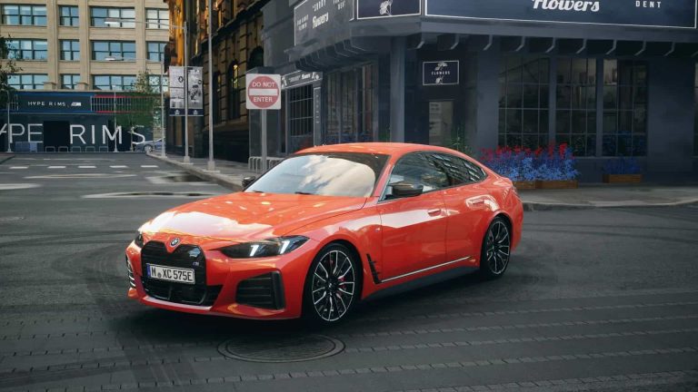 BMW I4 M60 ROSSO CORSA 1