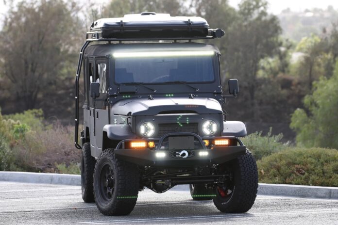 Modern off road classic Mercedes G Land Rover Defender Toyota