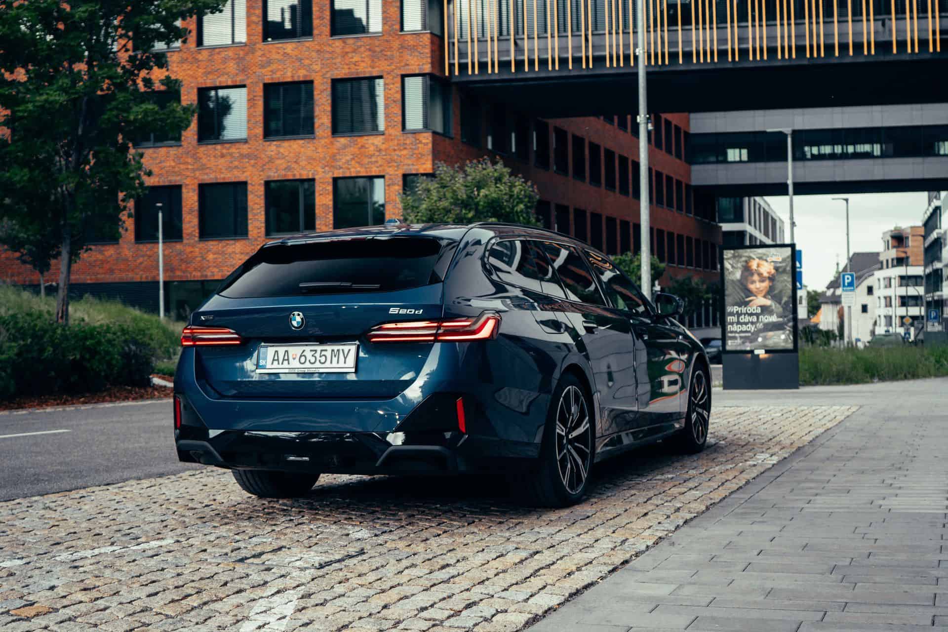 1749478234 The BMW 5 series translates the E Class and the A6