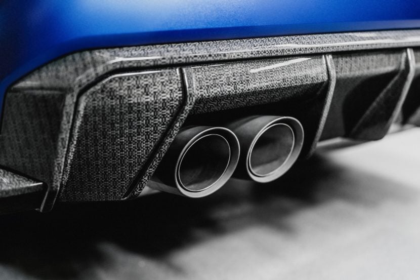 BMW M4 with natural fiber composite materials 2