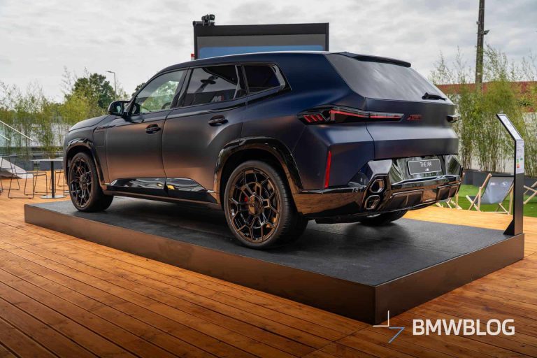 2026 BMW XM FACELIFT FROZEN TANZANITE BLUE 19
