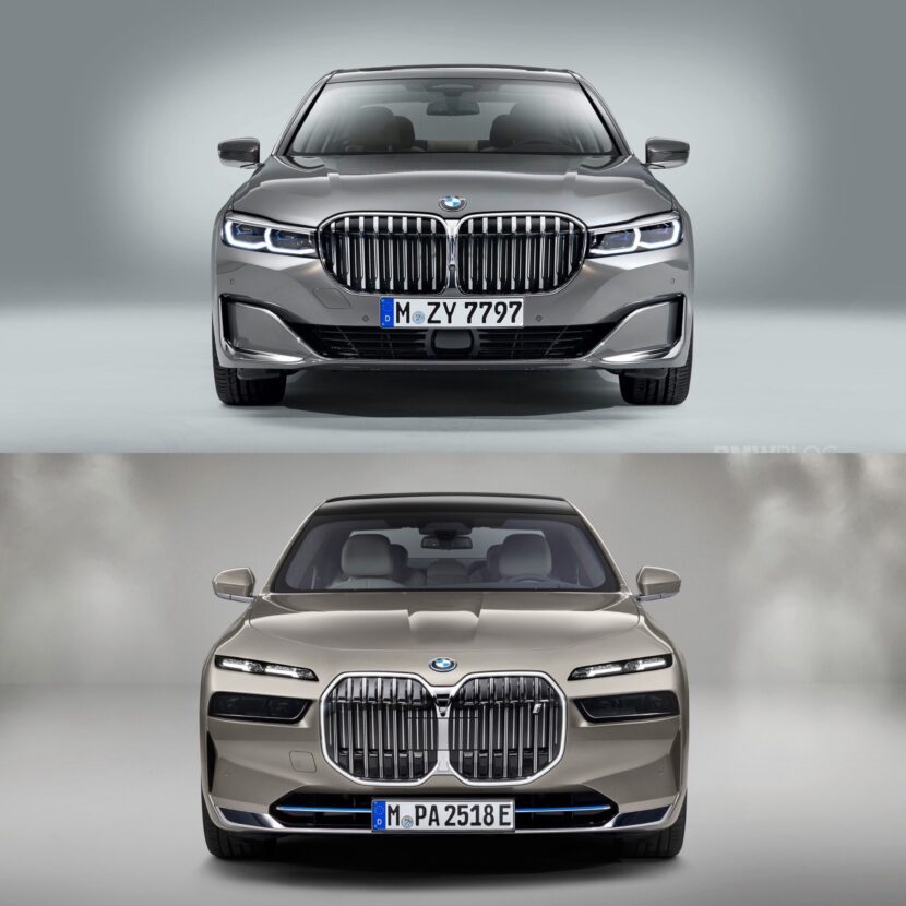 G11/G12 BMW 7 series Facelift VS Pre-Facelifting