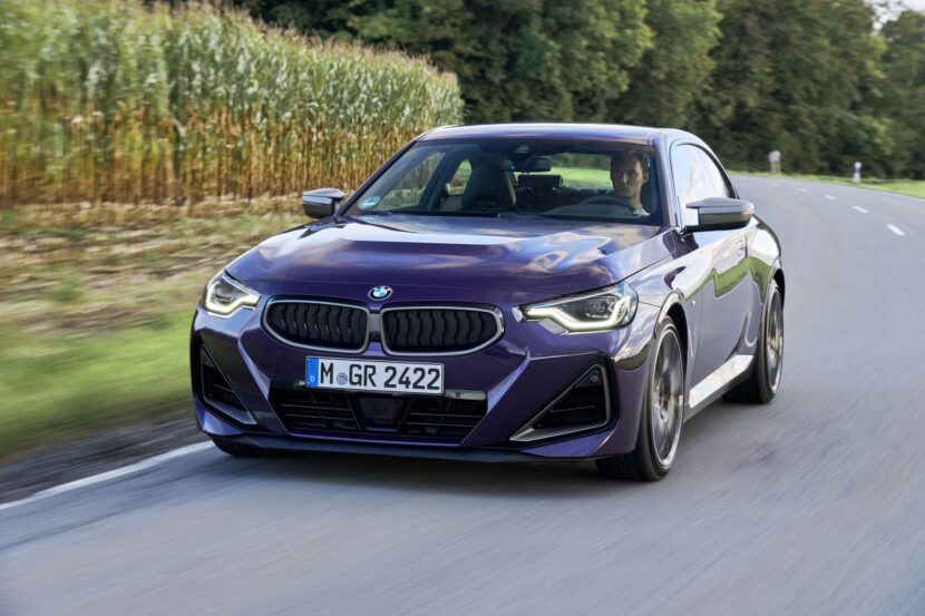BMW M240i Front three quarters roll