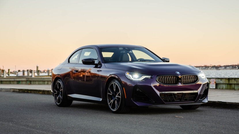 BMW M240i Coupé in Twilight Purple