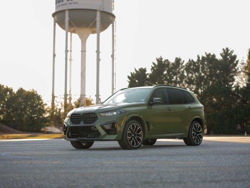 BMW X5 m competition in Urban Green with Shadowline -Trim