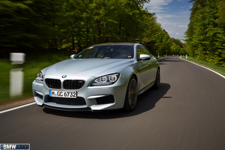 BMW M6 Gran Coupé on the street