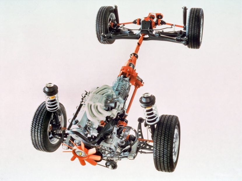 BMW 325ix E30 axis