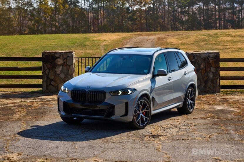 BMW X5 XDrive50e parked