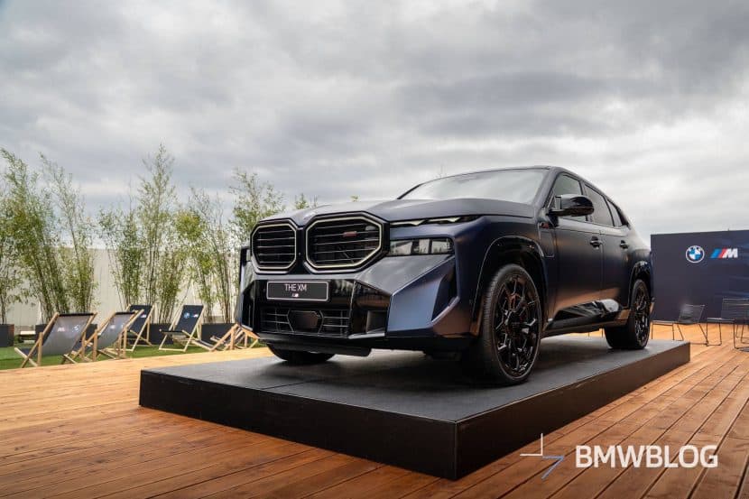 2026 BMW XM Facelift Frozen Tanzanitblau presentation