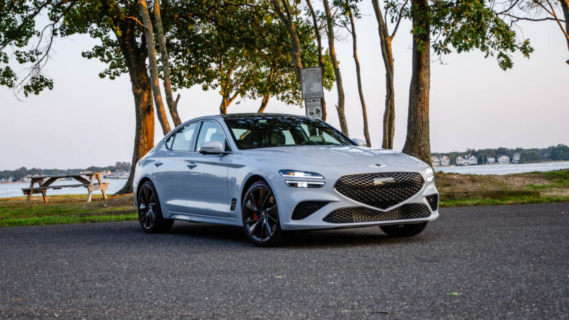 Genesis G70 Limousine in White