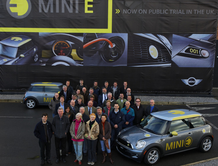 Mini e fleet in Great Britain