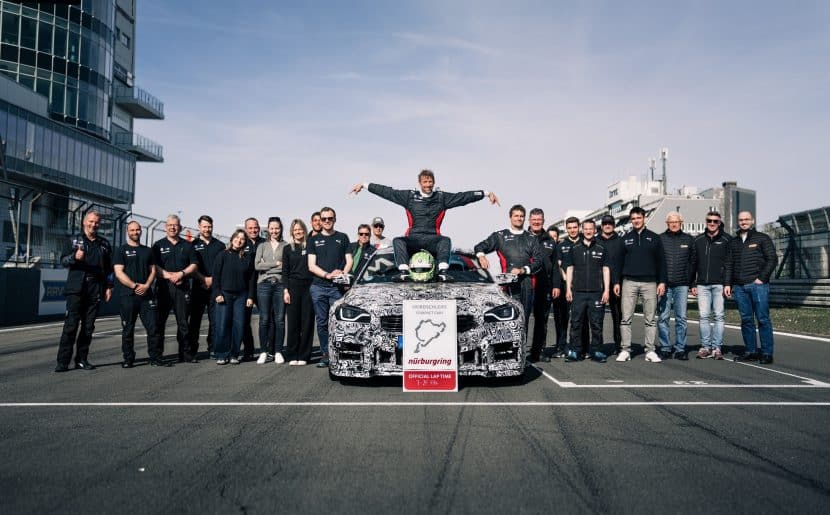 BMW M2 CS shows the Nurburgring record for compact cars 2 Fest 2