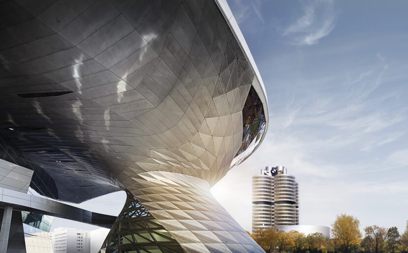 BMW world and the BMW headquarters in Munich