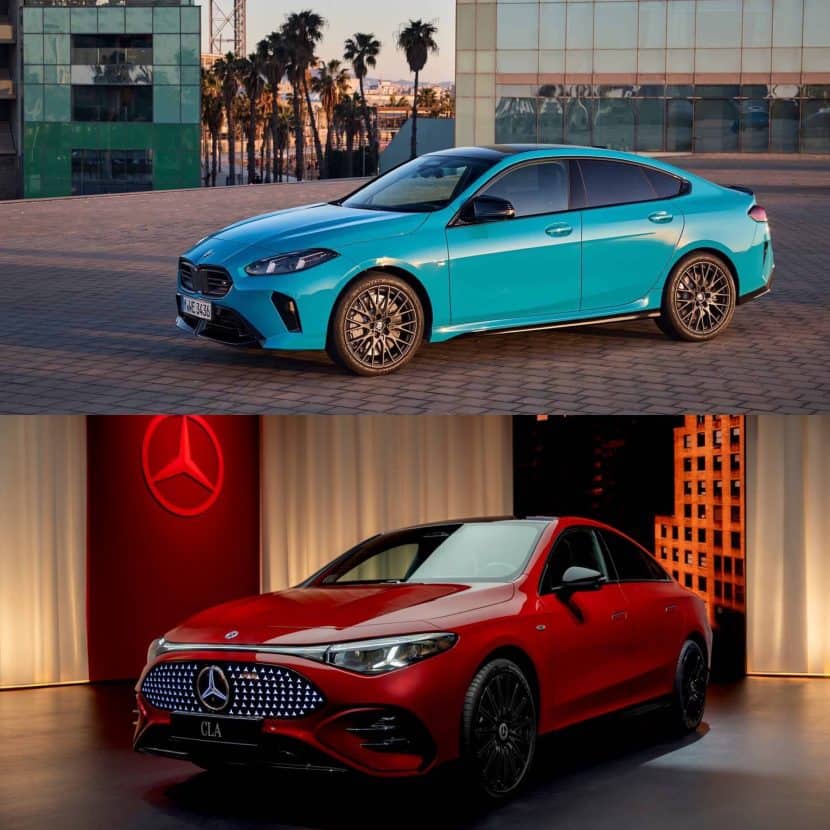 BMW M235 Gran Coupé against Mercedes Benz Cla 01