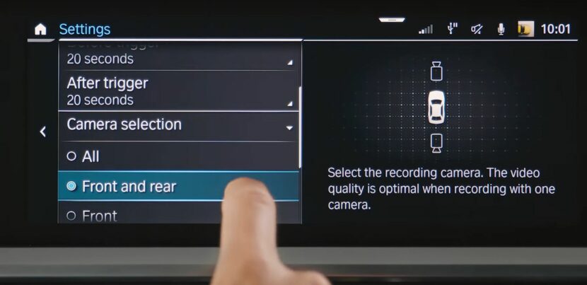 BMW preparation security assistant such as Teslas Wellsry mode