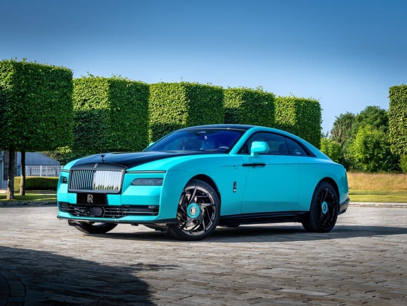 Rolls Royce Spectre Black Badge Chinese wall art 4