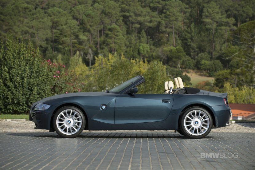 BMW Z4 E85 presents early flame flame -design -cues