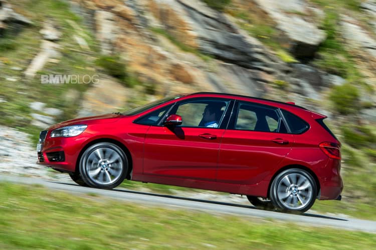 BMW 2 series Active Tourer on Bergstraßen