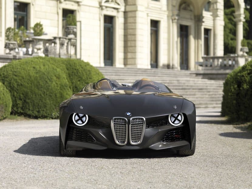 BMW 328 Hommage Roadster Frontend in the Villa Erba