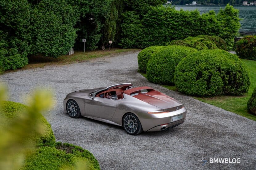 BMW Skytop rotated in the Villa Erba