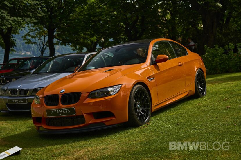 E92 BMW M3 GTS in the Concorso d'Elanza Villa d'Este
