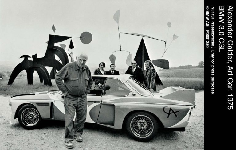 Alexander Calder BMW 3.0 CSL — the first BMW Art Car at Le Mans 1975