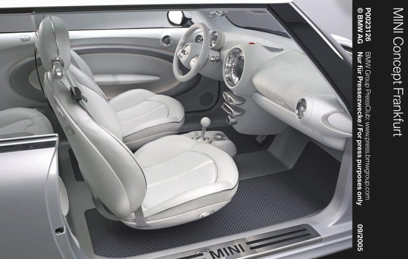 Mini concept Frankfurt had floating seats