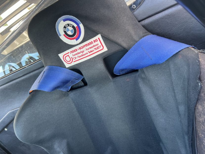 BMW M1 Procar seat