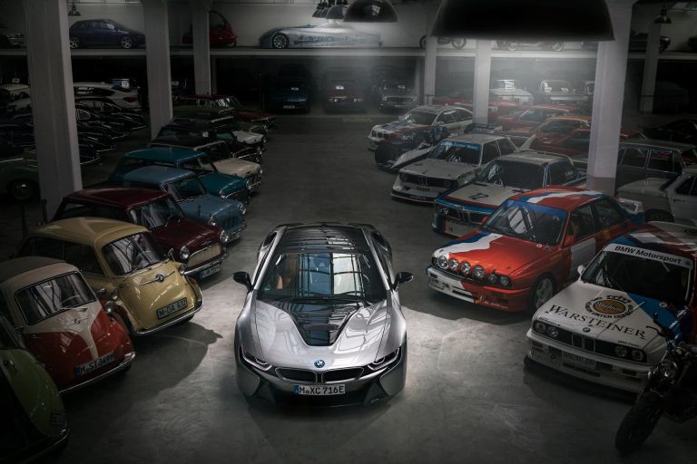 A collection of BMW i8 cars