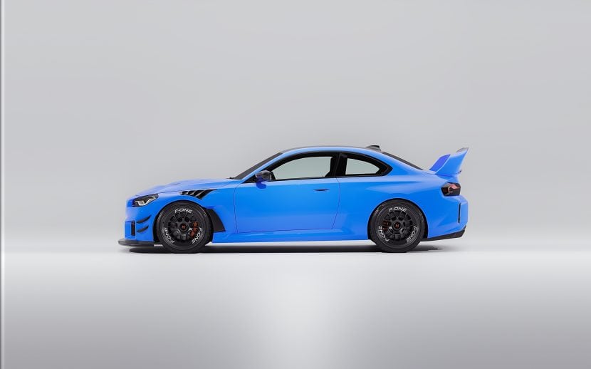 Alpha n Corse G87 side view