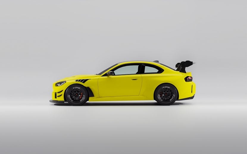 Alpha n Corse G87 side view