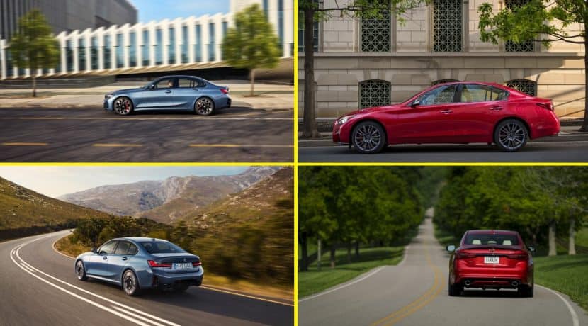 Infiniti against 3 Series 2