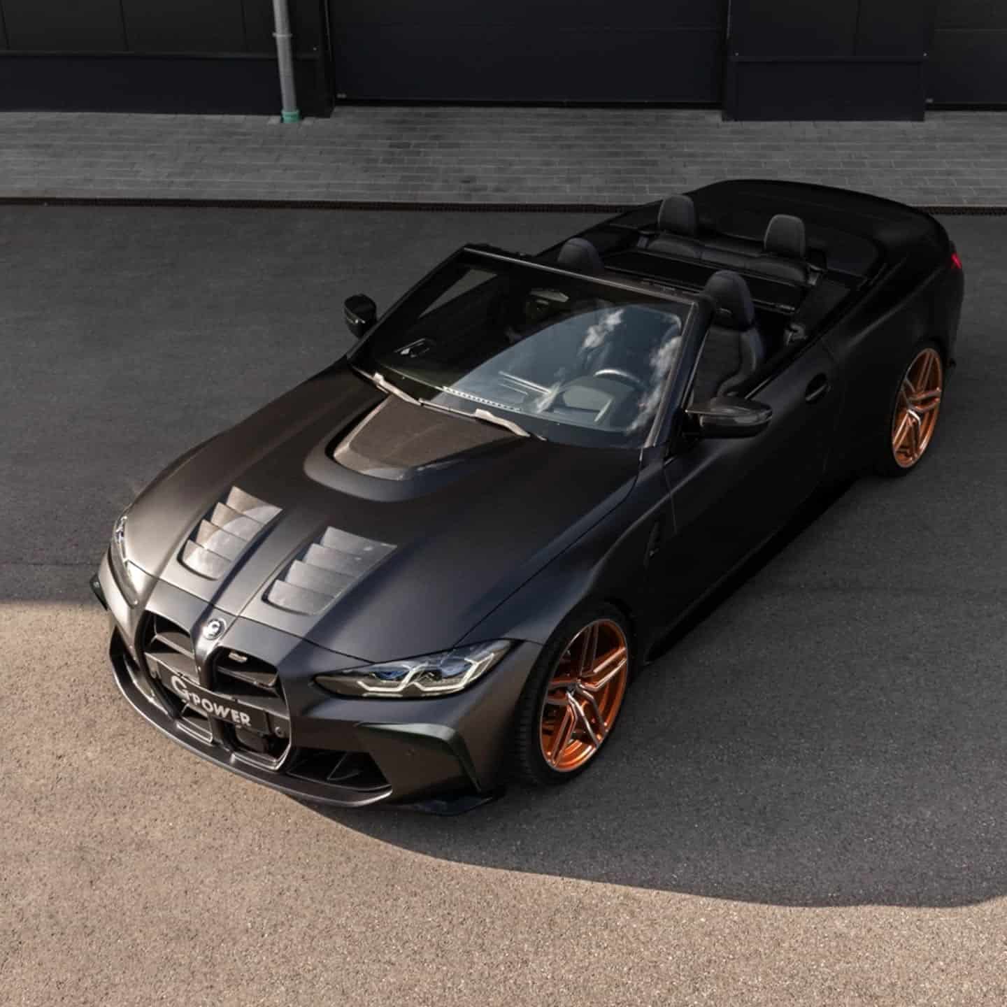 G-Power BMW M4 Convertible with 720 hp and carbon-fiber G-POWER upgrades