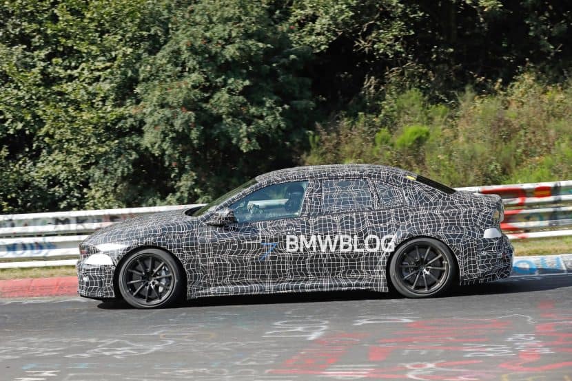 2027 BMW M3 Electrically ZA0 test nurburgring 04 2027 BMW M3 Electric ZA0 Testing Nurburgring shows his bikes and tires