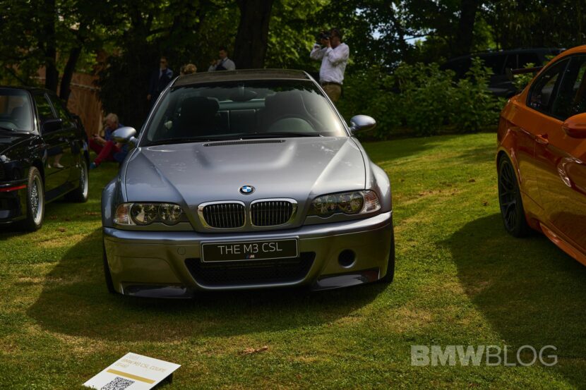 E46 BMW M3 CSL in the Concorso d'Elanza Villa d'Este