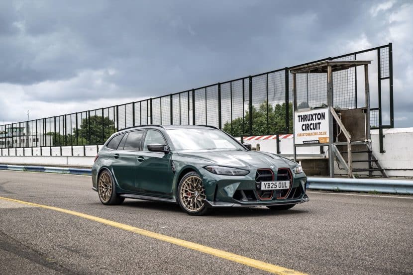 2025 BMW M3 CS Touring on the route 09