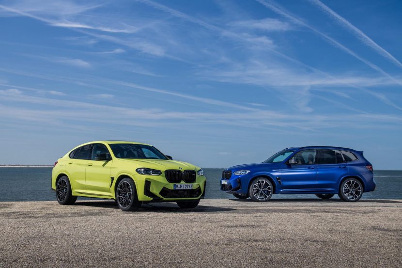 BMW X3 M G01 and X4 m G02 together