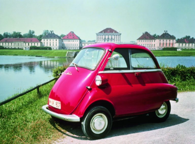 BMW gives a rare look at Isetta collection