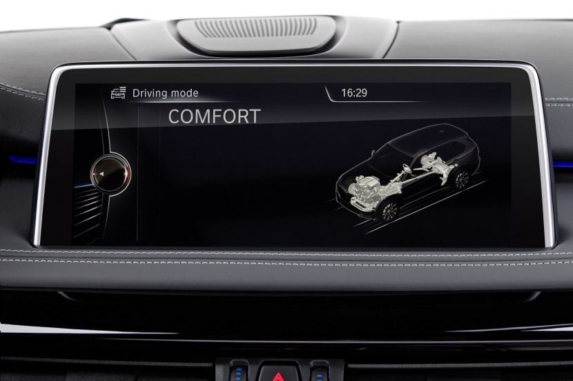 BMW comfort mode in iDrive 7