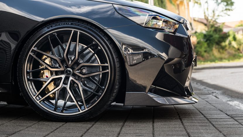 Dahler BMW M5 Touring G99 with a lower suspension and 22-inch wheels