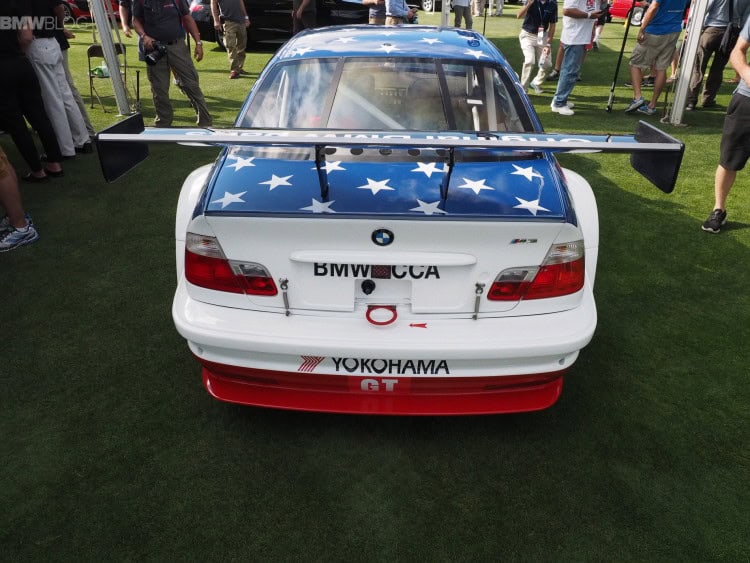 This is the only BMW M3 GTR racing car that