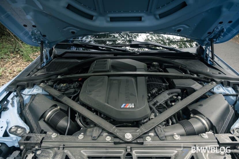 The S58 engine in the G87 BMW M2