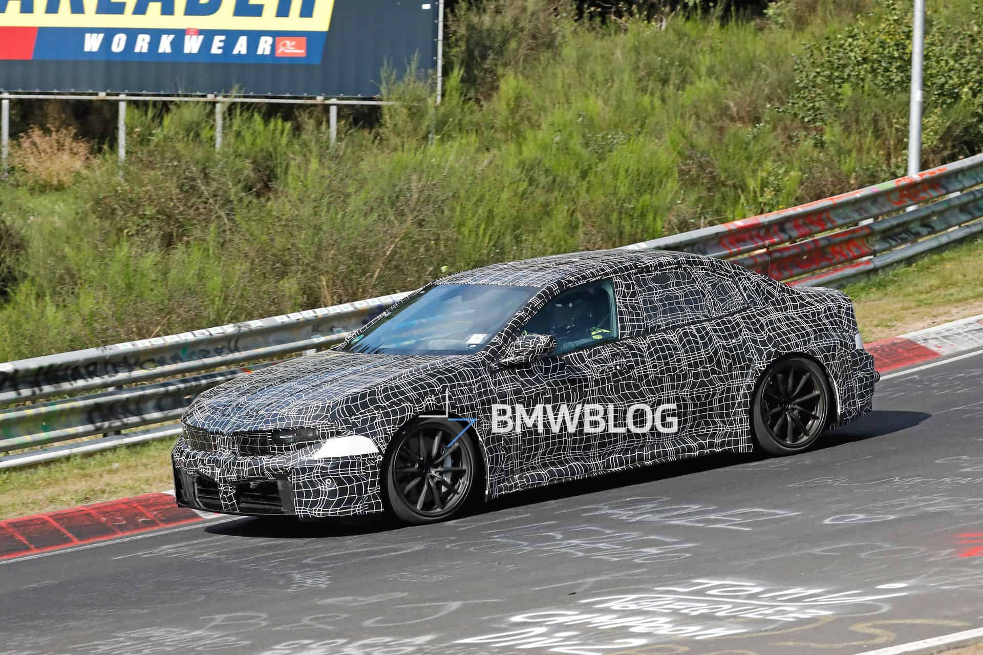 2027 BMW M3 ELECTRIC ZA0 TESTING NURBURGRING 05