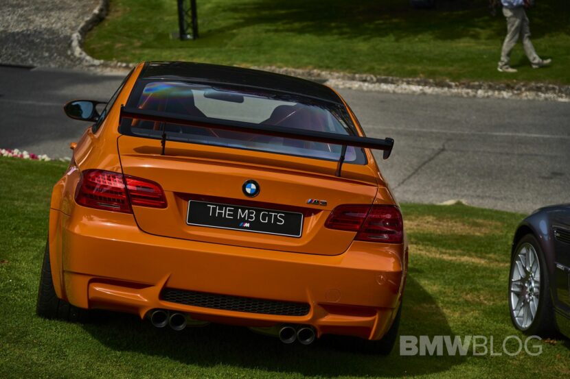 BMW-M3-GTS-Fire-orange-03 The rear end of the E92 BMW M3 GTS