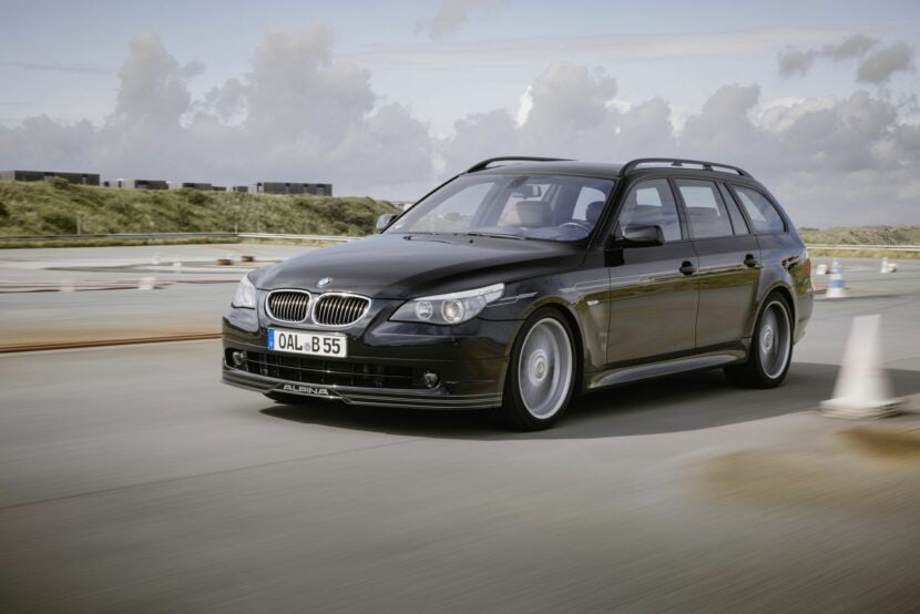 BMW Alpina B5 Touring E61 The Alpina B5 Touring Generation E61 on the route